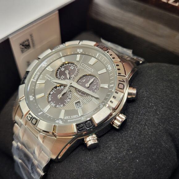 Citizen Eco Drive Brycen Chronograph Stainless Steel Men's Watch